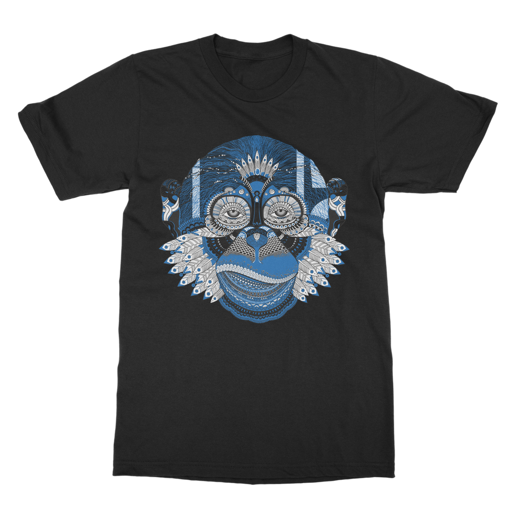 Mandala Monkey Casual T-Shirt