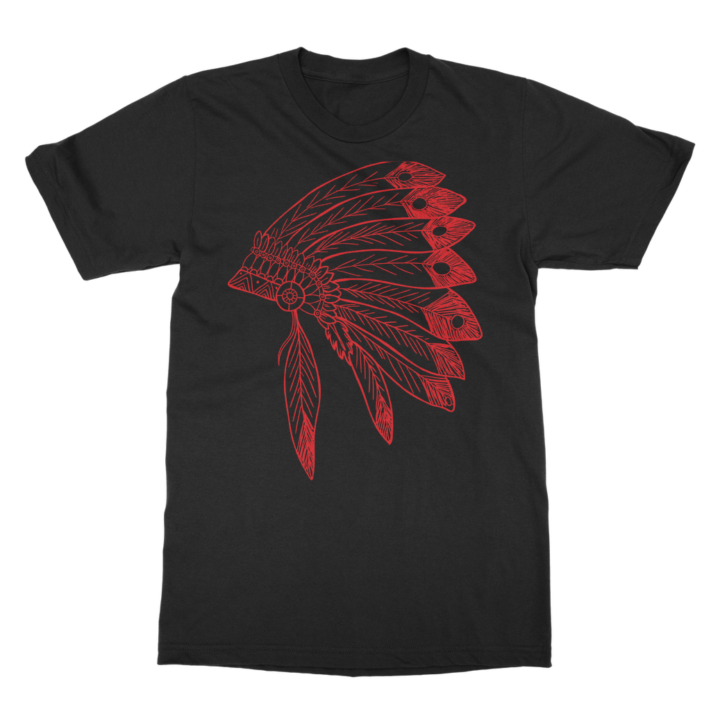 Native American Headdress Casual T-Shirt