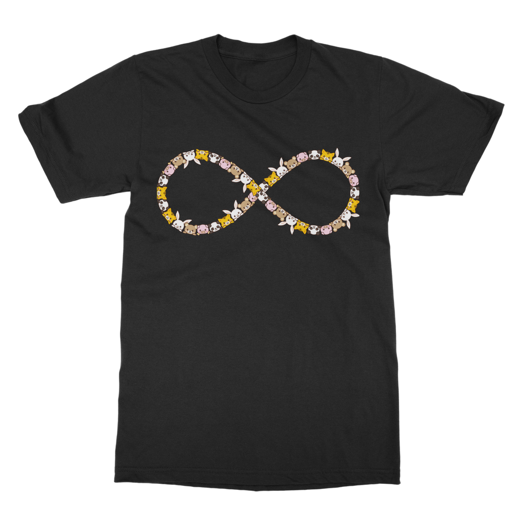Cute Animals Infinite Casual T-Shirt
