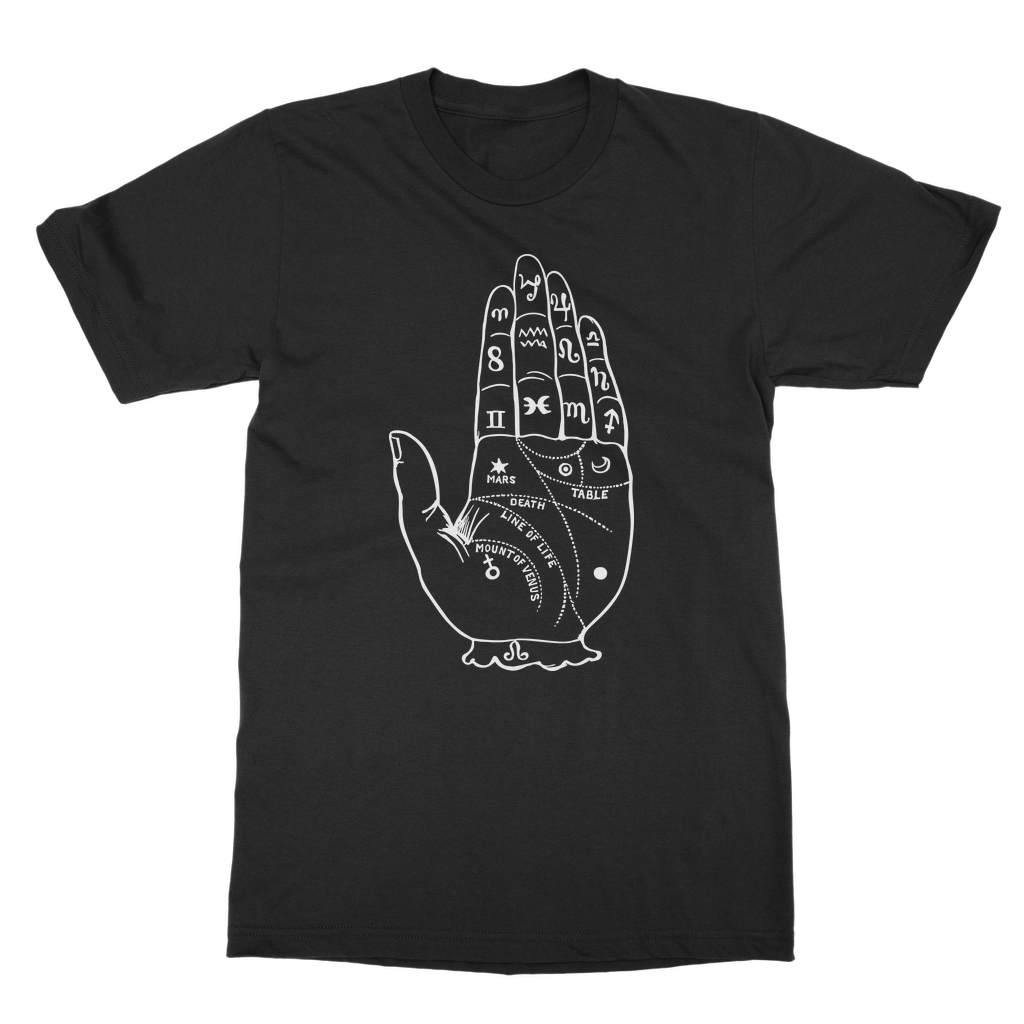 Palm Reading Casual T-Shirt - Trendway