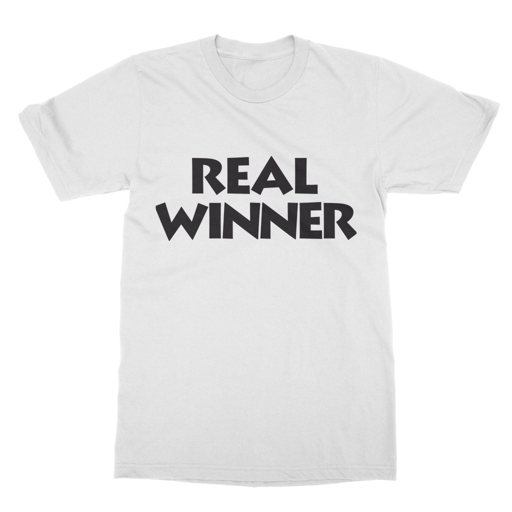 Real Winner Slogan T-Shirt