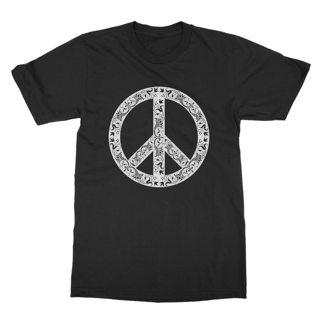Peace of Flowers Casual T-Shirt