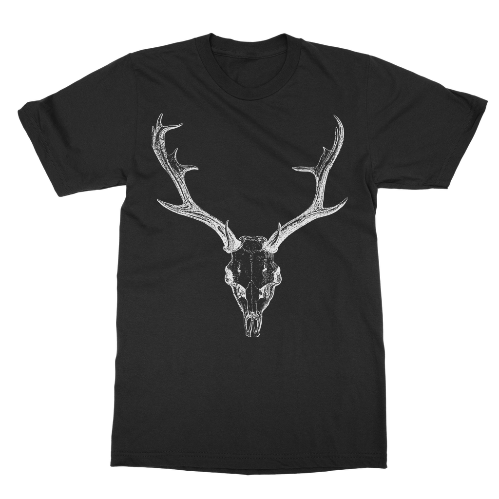 Deer Skull Casual T-Shirt - Trendway