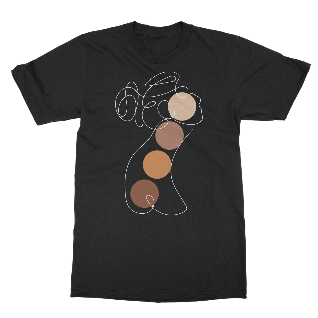 Woman Silhouette Casual T-Shirt