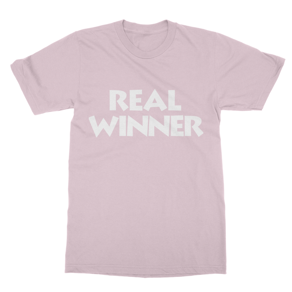 Real Winner Slogan T-Shirt