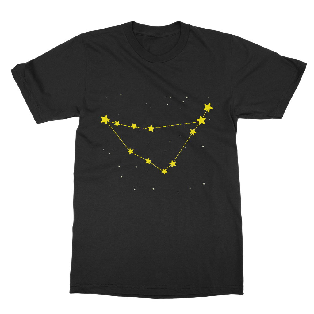 Capricorn Zodiac Stars Casual T-Shirt