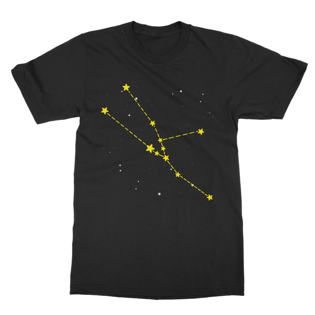 Taurus Zodiac Stars Casual T-Shirt