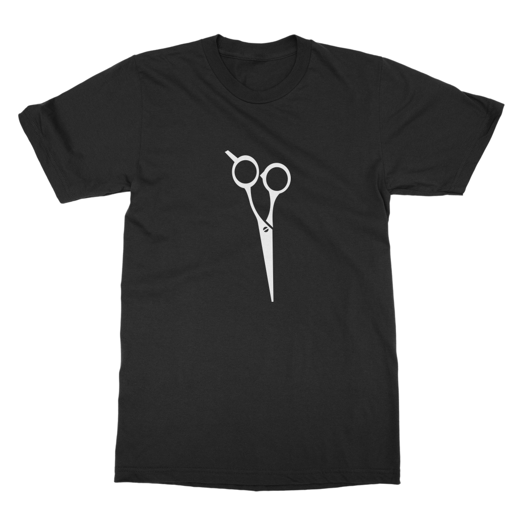 Barber Scissors Casual T-Shirt - Trendway