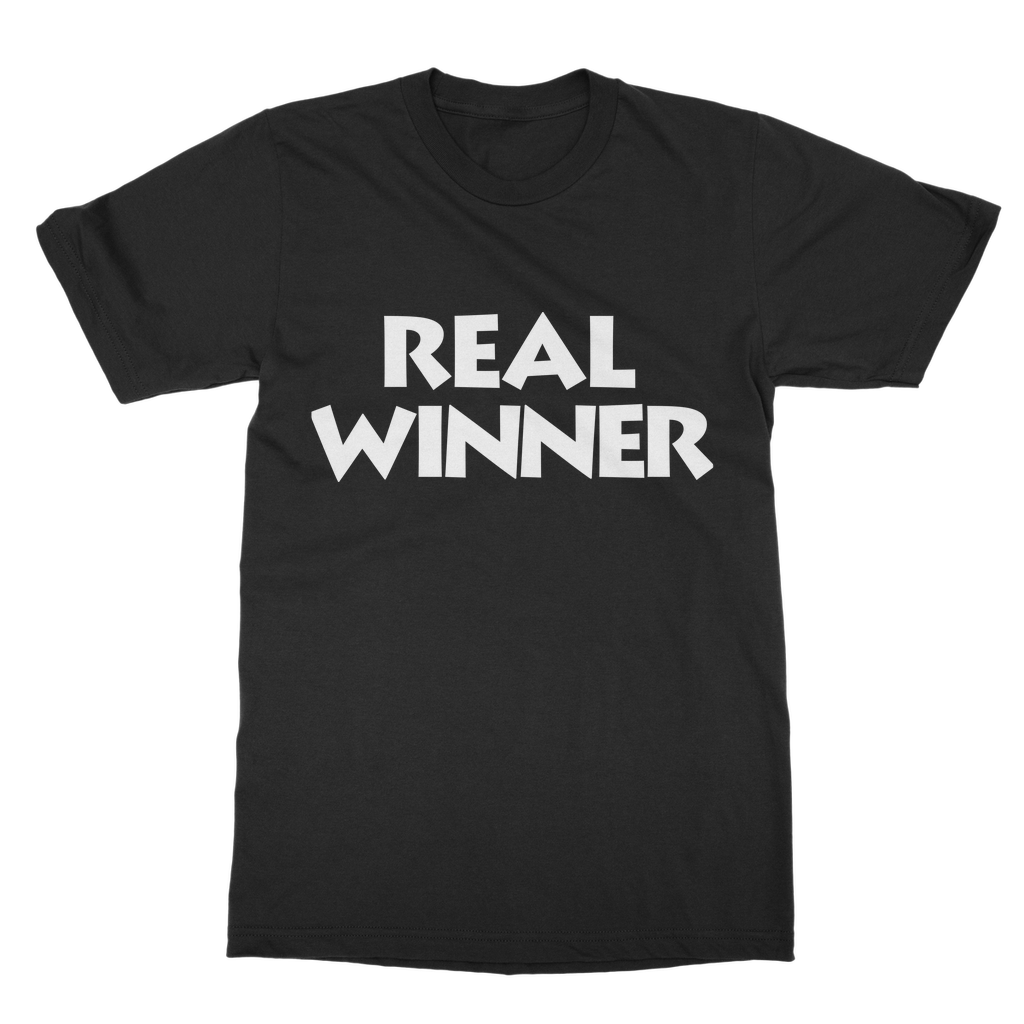 Real Winner Slogan T-Shirt