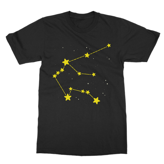 Aquarius Zodiac Stars Casual T-Shirt