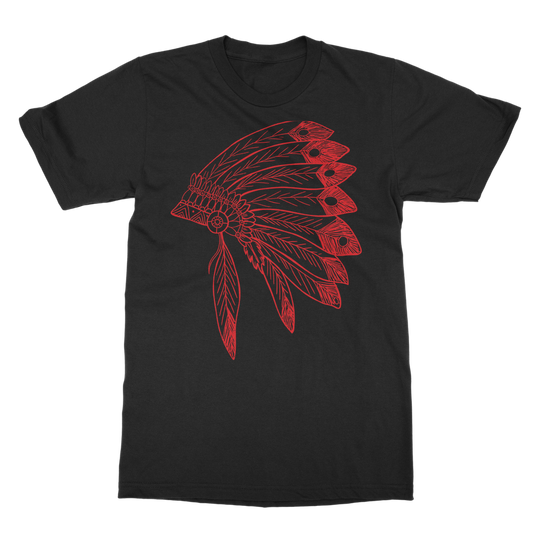 Native American Headdress Casual T-Shirt