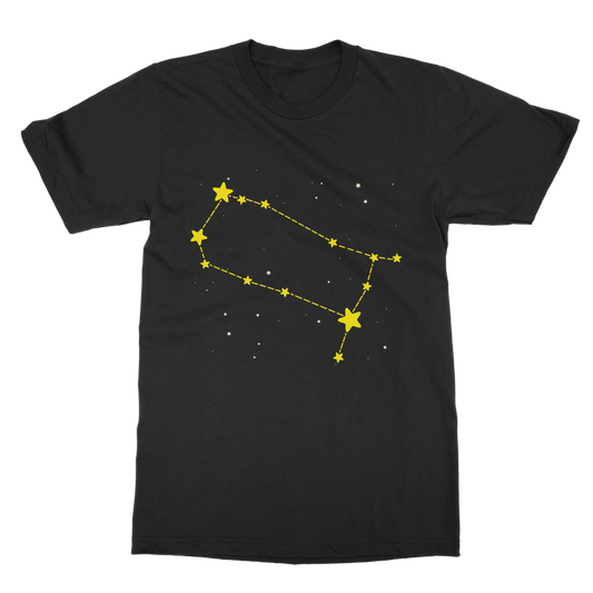 Gemini Zodiac Stars Casual T-Shirt