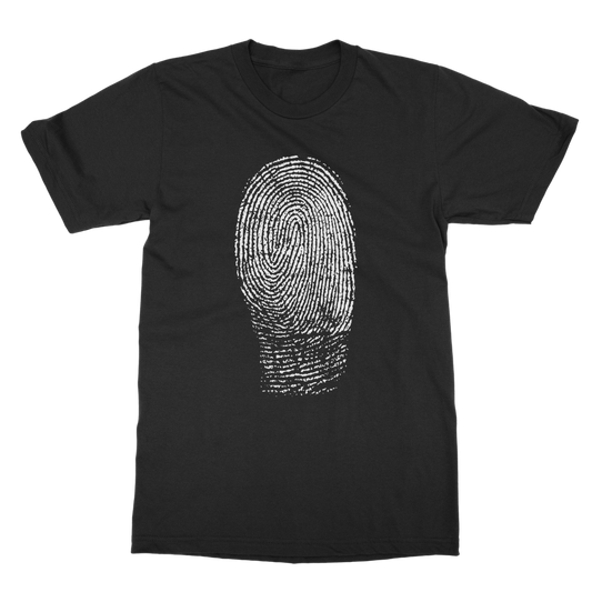 Finger Print Casual T-Shirt