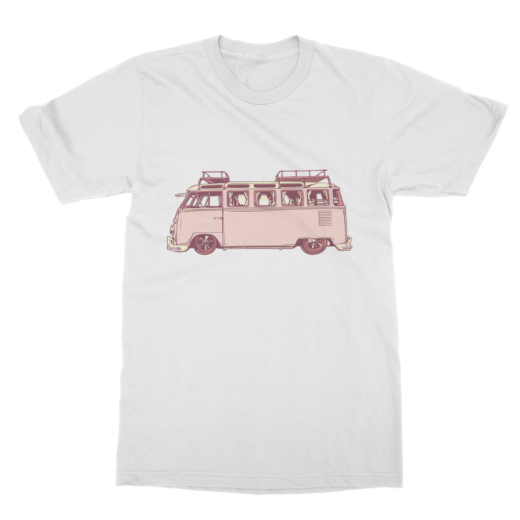 Hippie Camper Casual T-Shirt - Trendway