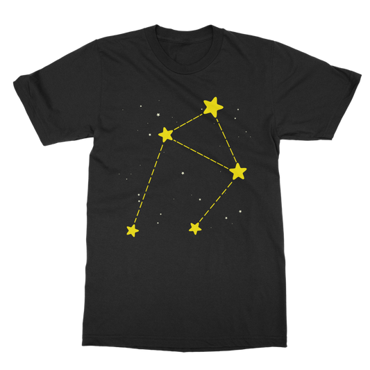 Libra Zodiac Stars Casual T-Shirt