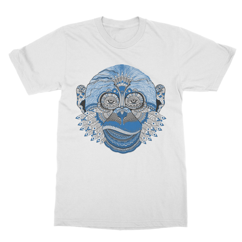Mandala Monkey Casual T-Shirt