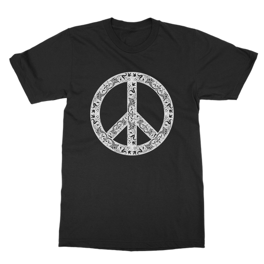 Peace of Flowers Casual T-Shirt