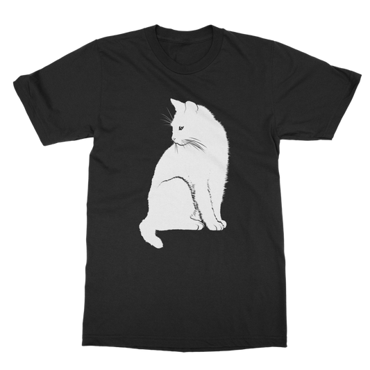 White Cat Casual T-Shirt - Trendway