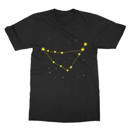 Capricorn Zodiac Stars Casual T-Shirt