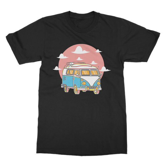 Hippie Campervan Casual T-Shirt