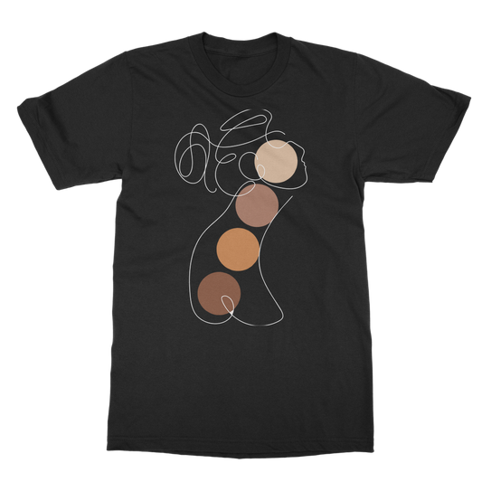 Woman Silhouette Casual T-Shirt