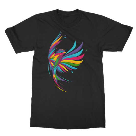 Colourful Bird Casual T-Shirt - Trendway