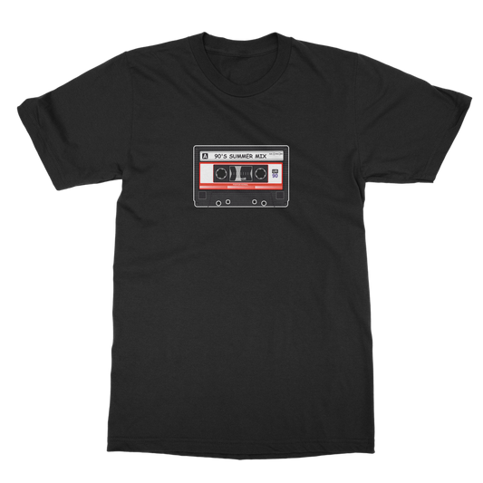 90's Summer Mix Vintage Cassette Casual T-Shirt