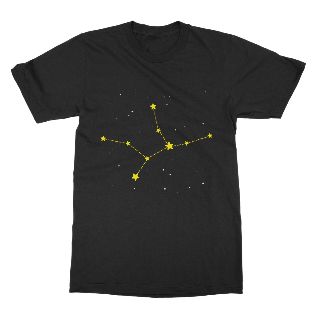 Virgo Zodiac Stars Casual T-Shirt