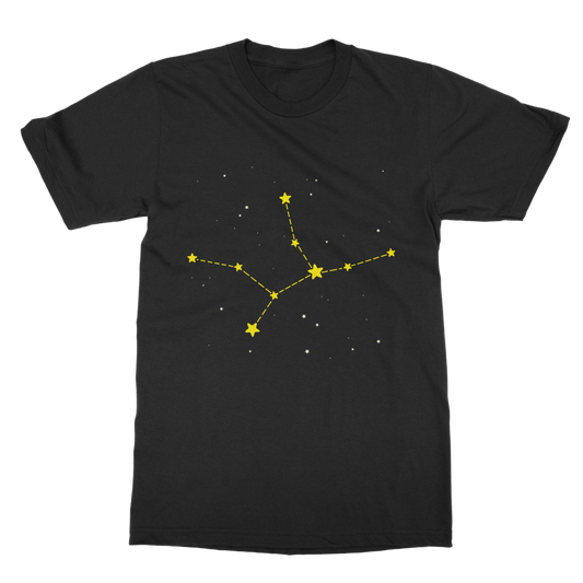 Virgo Zodiac Stars Casual T-Shirt