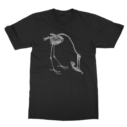 Bird Skeleton Casual T-Shirt