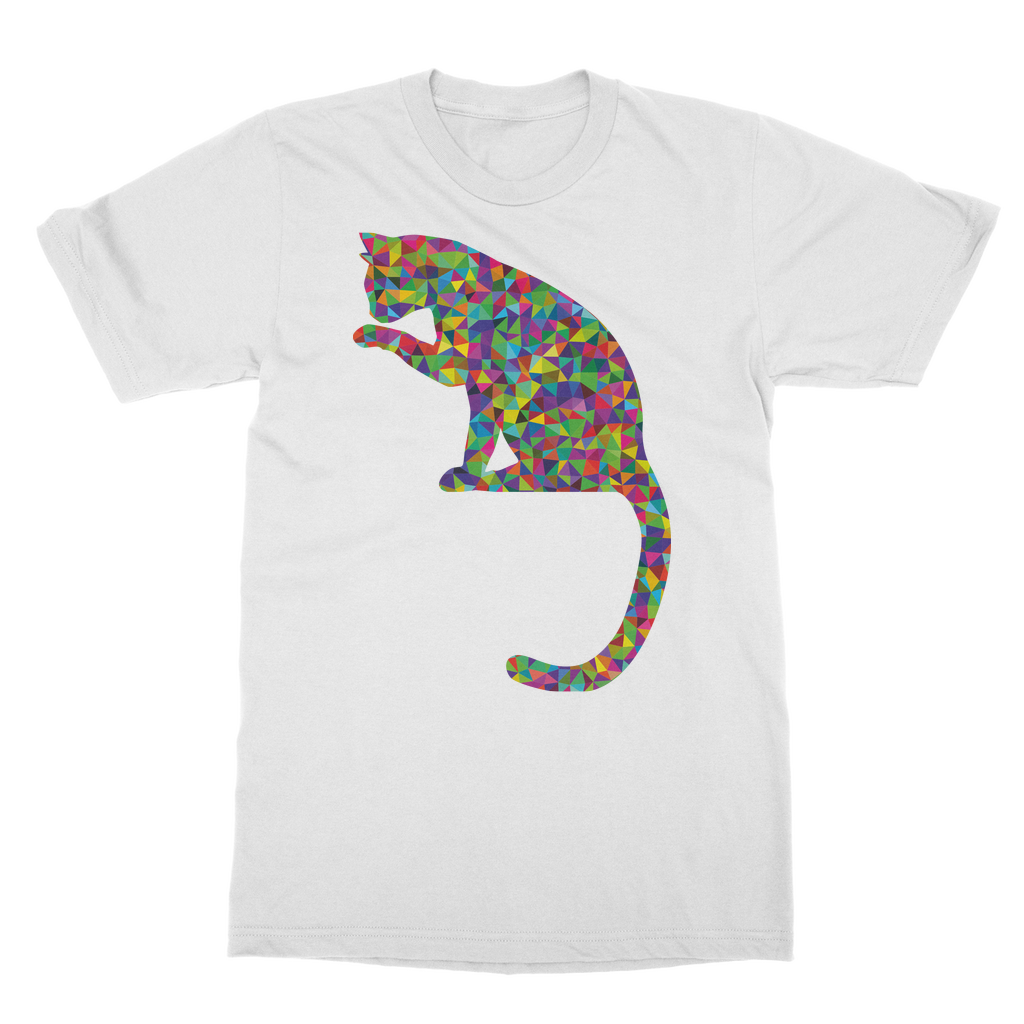 Colourful Cat Casual T-Shirt