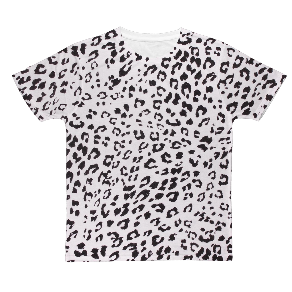 Leopard Pattern Classic Sublimation Adult T-Shirt