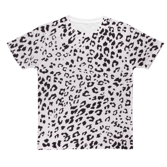 Leopard Pattern Classic Sublimation Adult T-Shirt