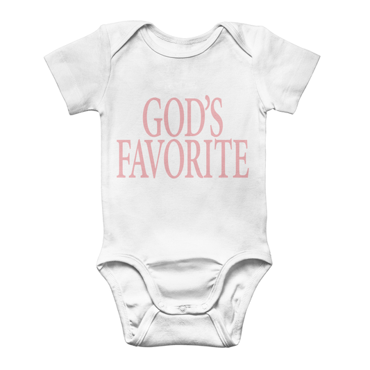 God's Favorite Classic Baby Onesie Bodysuit