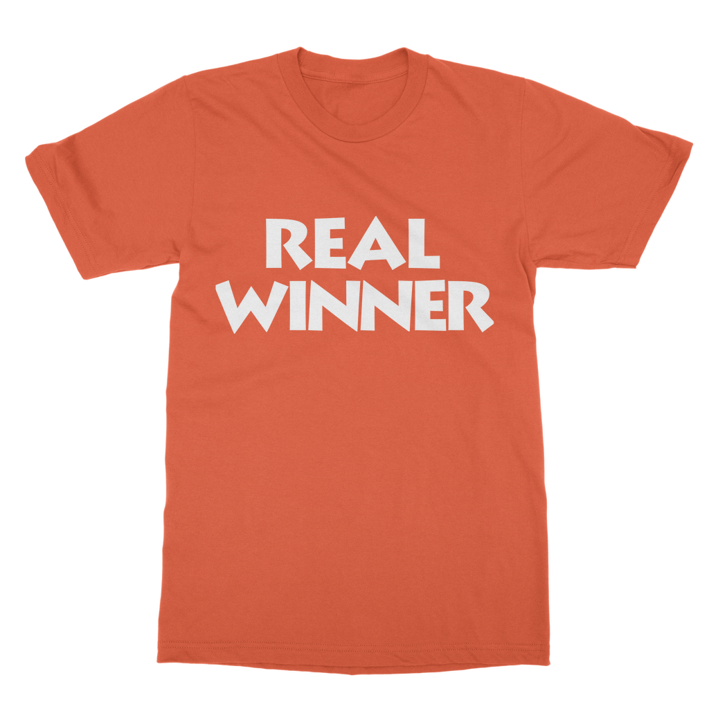 Real Winner Slogan T-Shirt