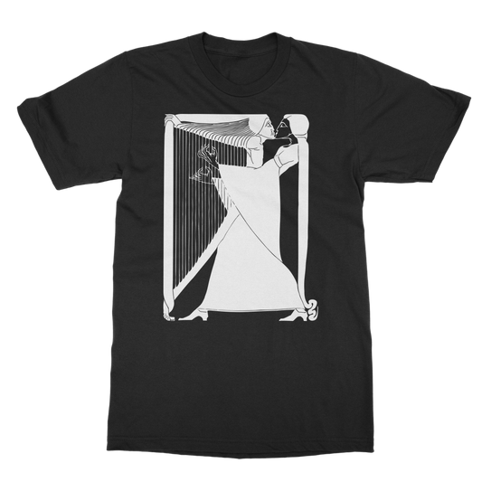 Playing a Harp Casual T-Shirt - Trendway