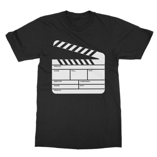 Clapper Board Casual T-Shirt - Trendway