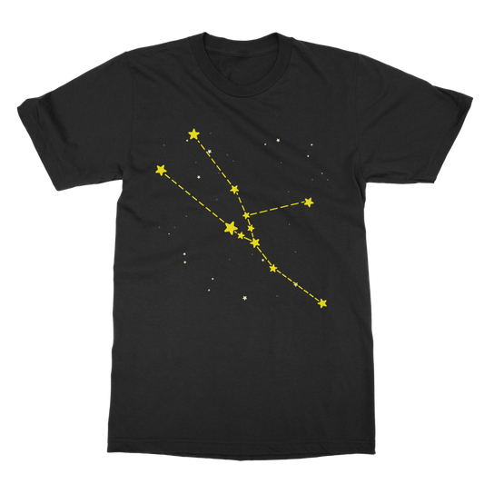 Taurus Zodiac Stars Casual T-Shirt